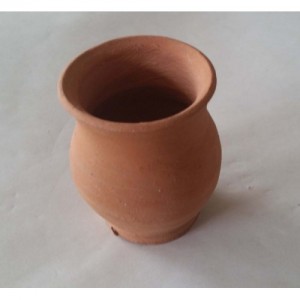 Vas din Ceramica de Horezu smalt interior 350ml